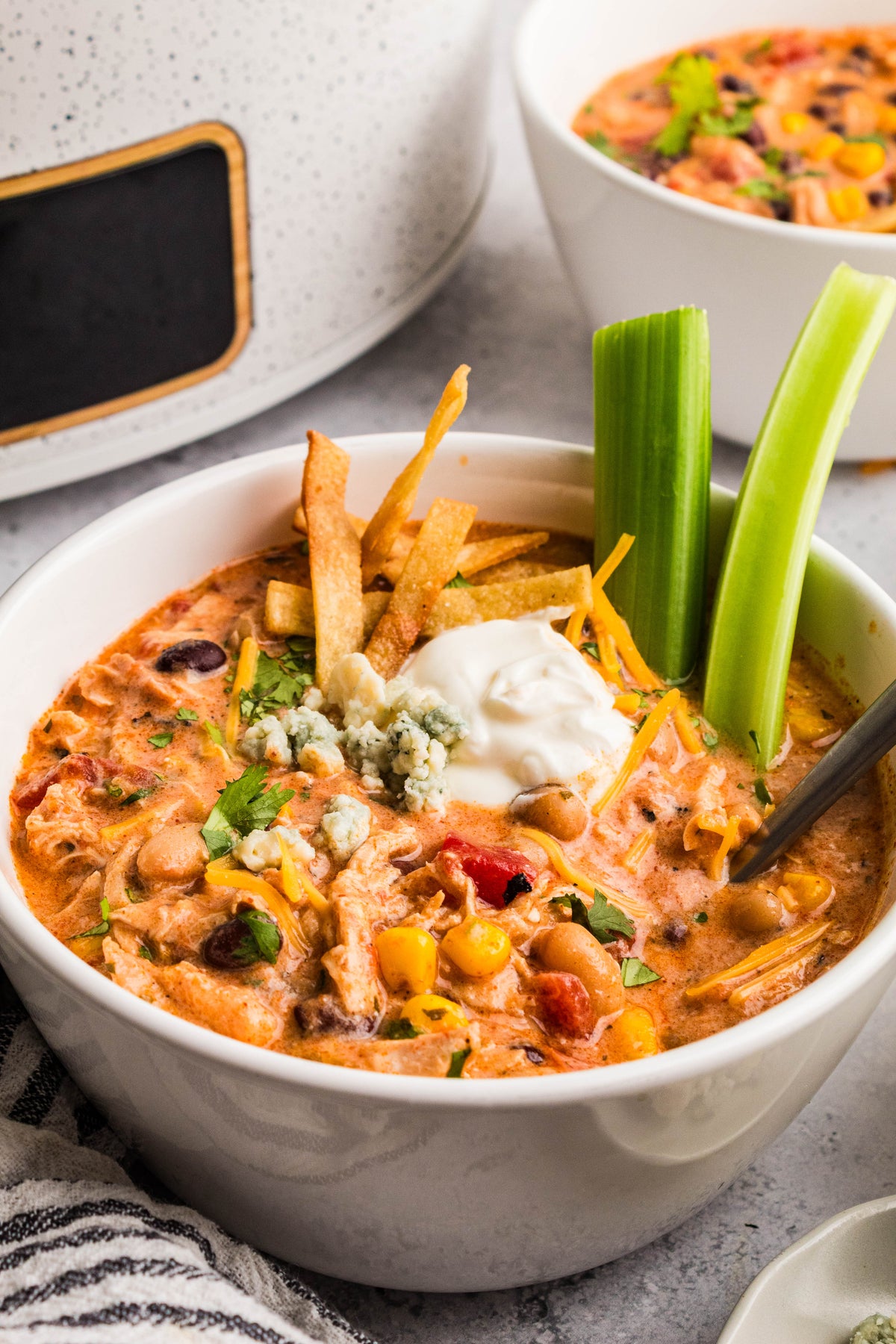 Buffalo Chicken Chili + Reel