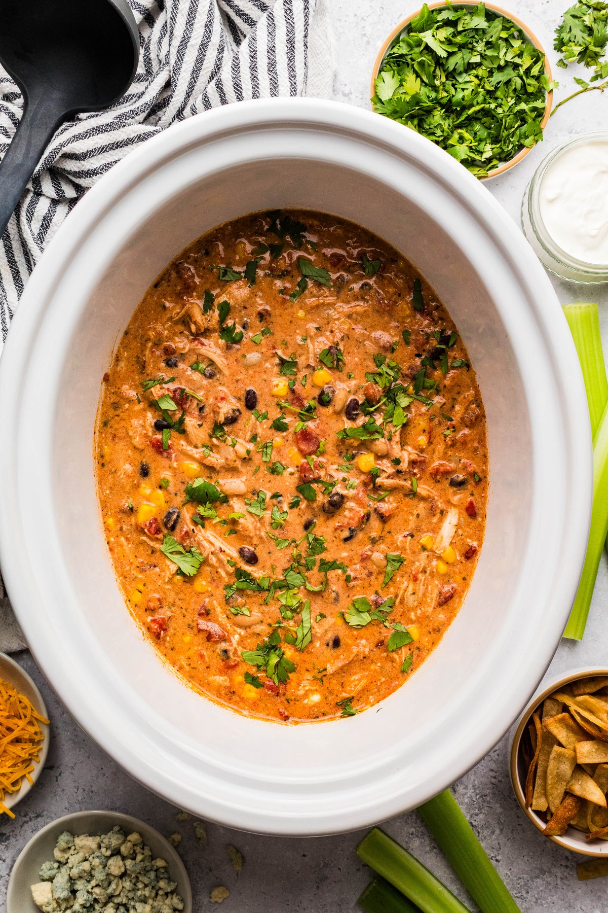 Buffalo Chicken Chili + Reel