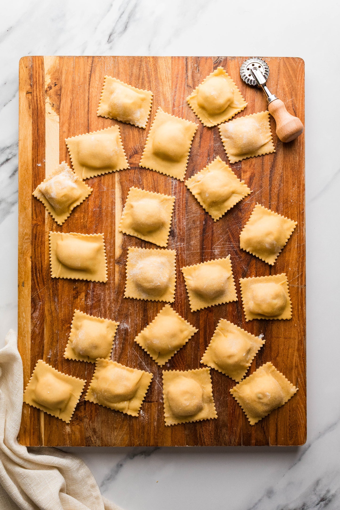 Butternut Squash Ravioli (with easy brown butter sage sauce)