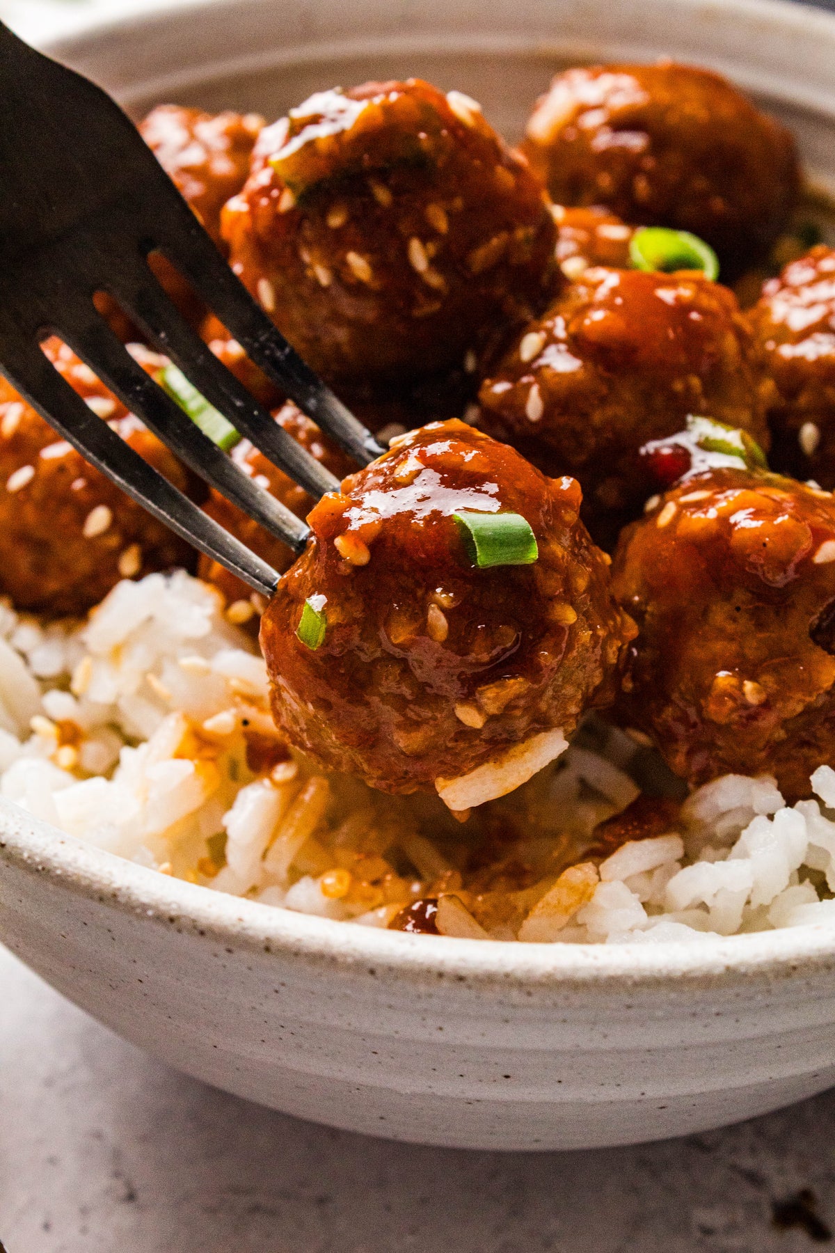 Honey Garlic Meatballs + Reel