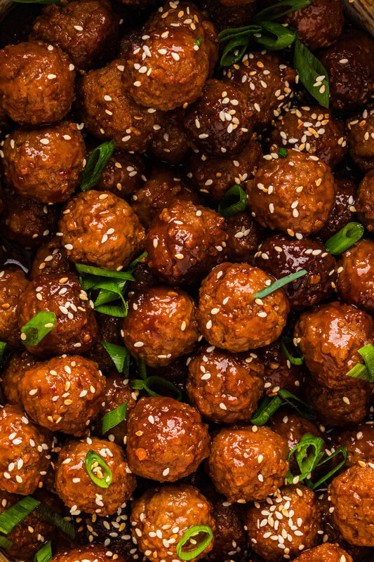 Honey Garlic Meatballs + Reel